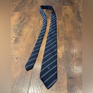 Christian Dior Tie Blue Made In USA